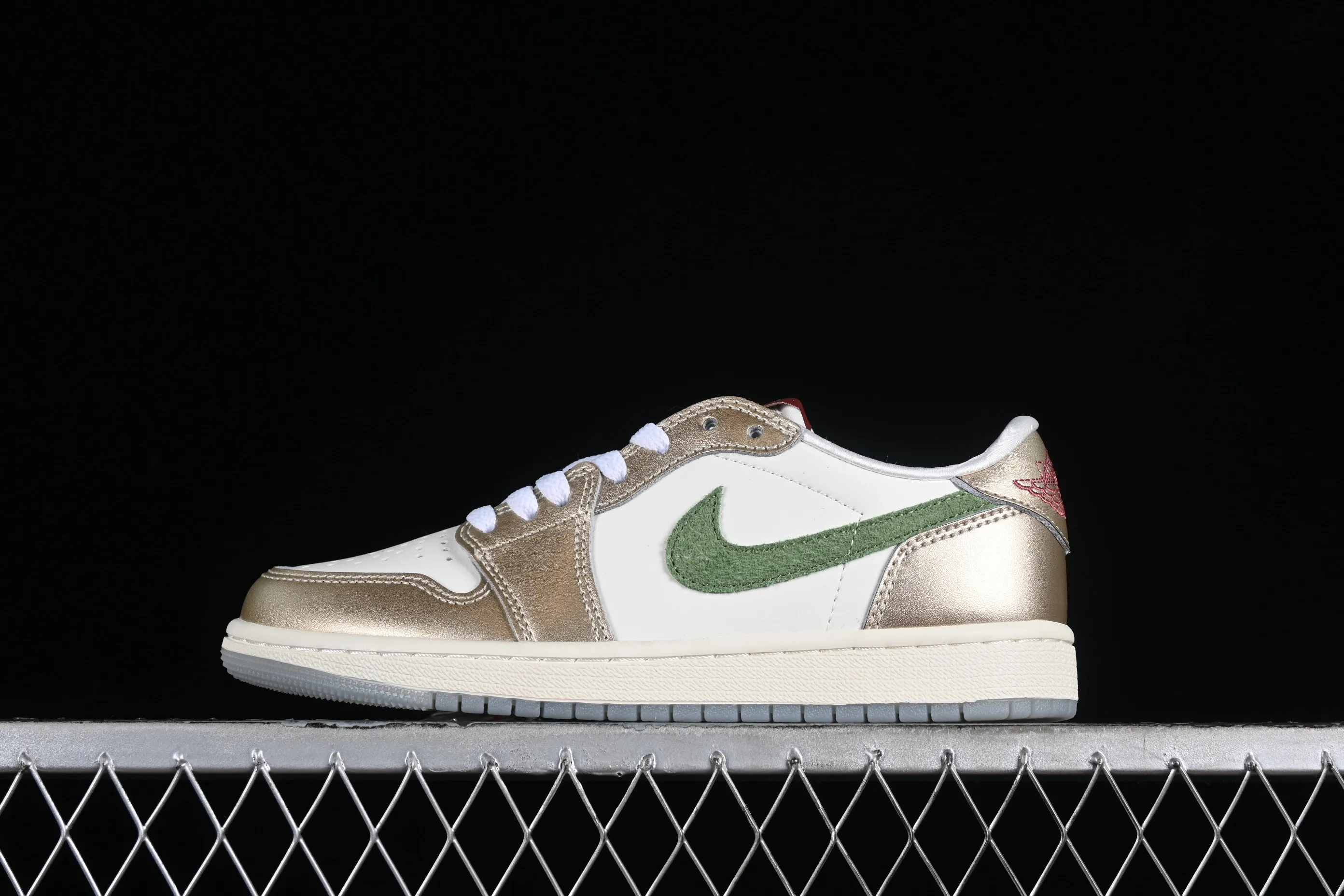 All categories Air Jordan Jordan series basketball shoes Air Jordan 1 Low Pure original Air Jordan 1 Low OG GS "Chinese New Year" AJ1 Joe 1 Dragon Year zodiac color low-top cultural casual sneakers FQ6593-100